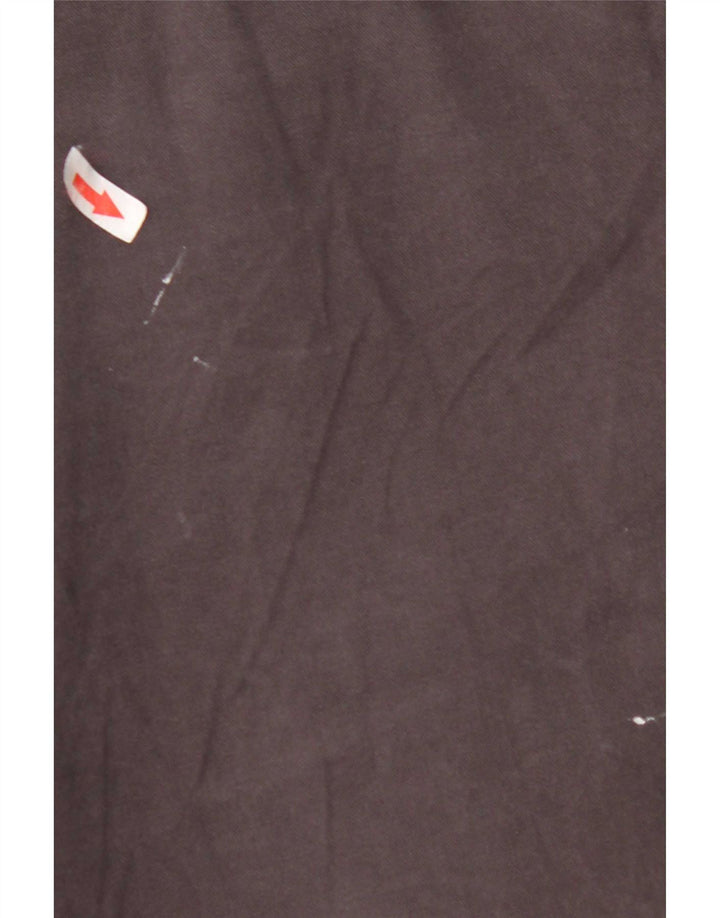 Marks & Spencer Mens Blue Harbour Straight Suit Trousers W40 L33 Brown