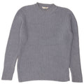 Marks & Spencer Mens Crew Neck Jumper Sweater Medium Blue Cotton