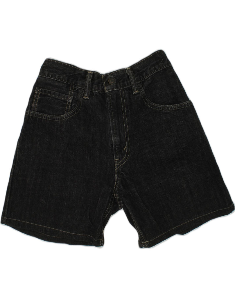 LEVI'S Boys 505 Denim Shorts 15-16 Years W26  Black Cotton | Vintage Levi's | Thrift | Second-Hand Levi's | Used Clothing | Messina Hembry 