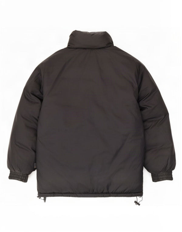 Dream Mens Padded Reversible Jacket UK 40 Large Black Nylon