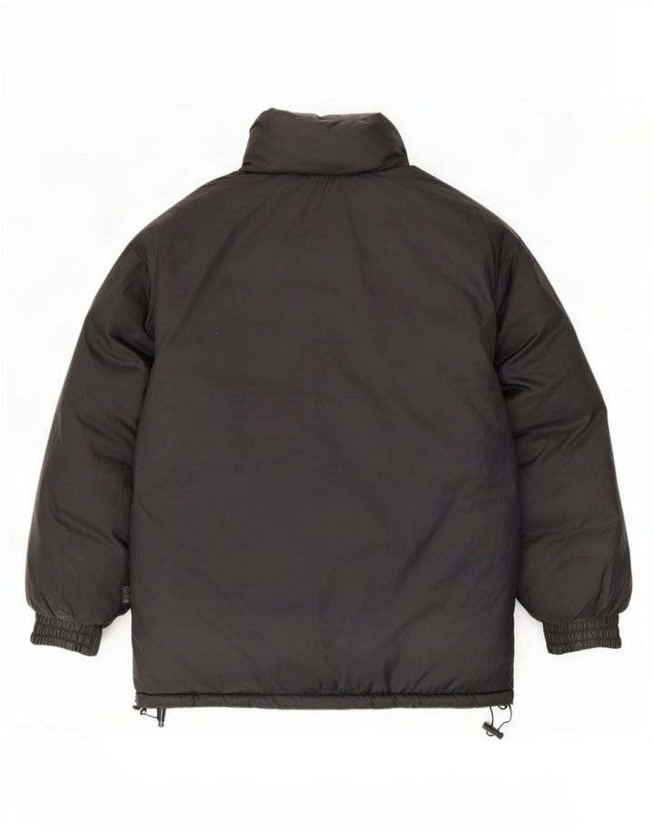 Dream Mens Padded Reversible Jacket UK 40 Large Black Nylon