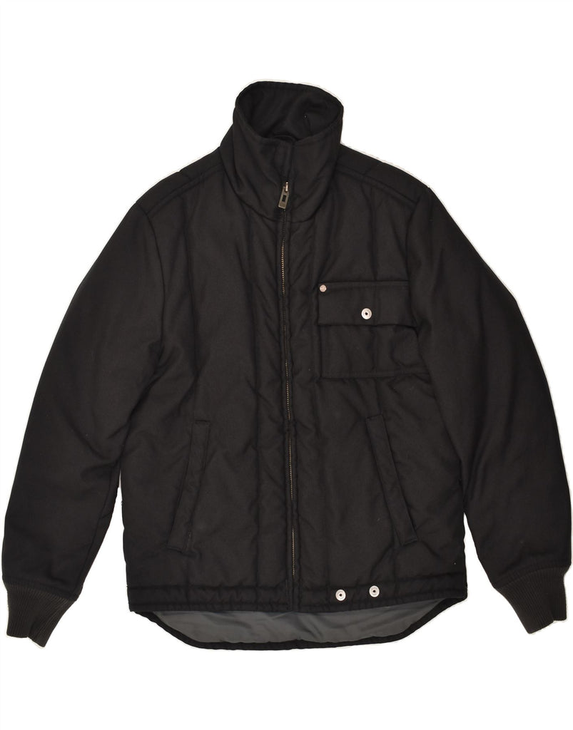 G-STAR Mens Padded Jacket UK 38 Medium Black Nylon | Vintage G-Star | Thrift | Second-Hand G-Star | Used Clothing | Messina Hembry 