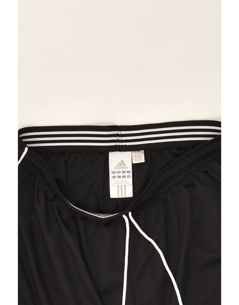 ADIDAS Womens Sport Shorts XL Black Polyester Vintage Adidas and Second-Hand Adidas from Messina Hembry 