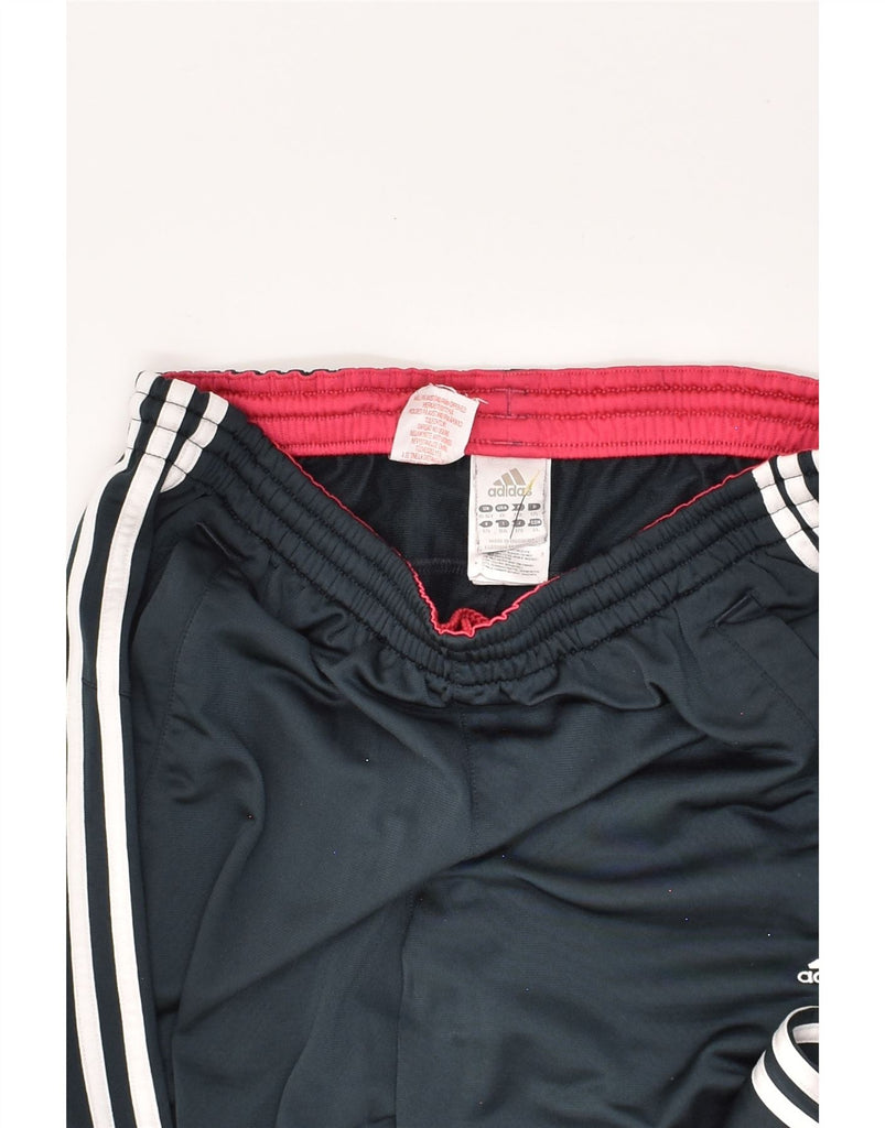 ADIDAS Girls Tracksuit Trousers 15-16 Years Black Polyester | Vintage Adidas | Thrift | Second-Hand Adidas | Used Clothing | Messina Hembry 