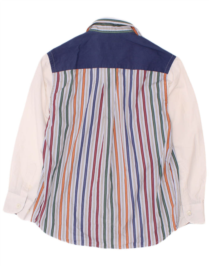 Harmont & Blaine Boys Shirt 10-11 Years Medium Multicoloured Striped Cotton