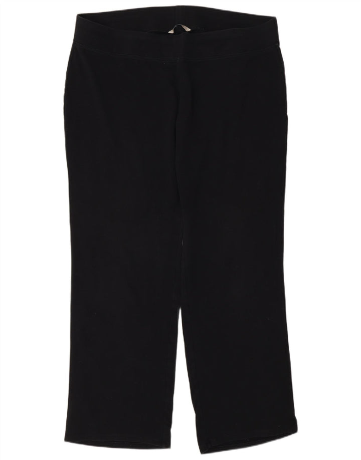 Marks & Spencer Womens Tracksuit Trousers UK 20 2XL  Black