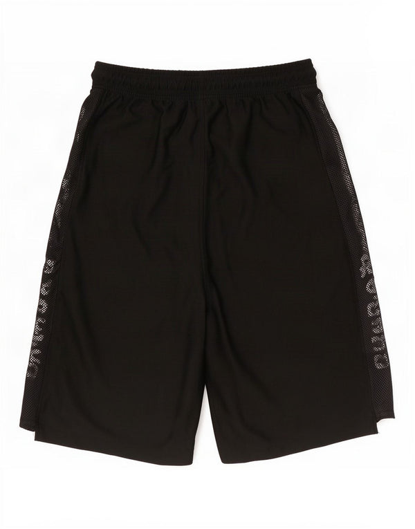 Zara Boys Graphic Sport Shorts 13-14 Years Black Polyester