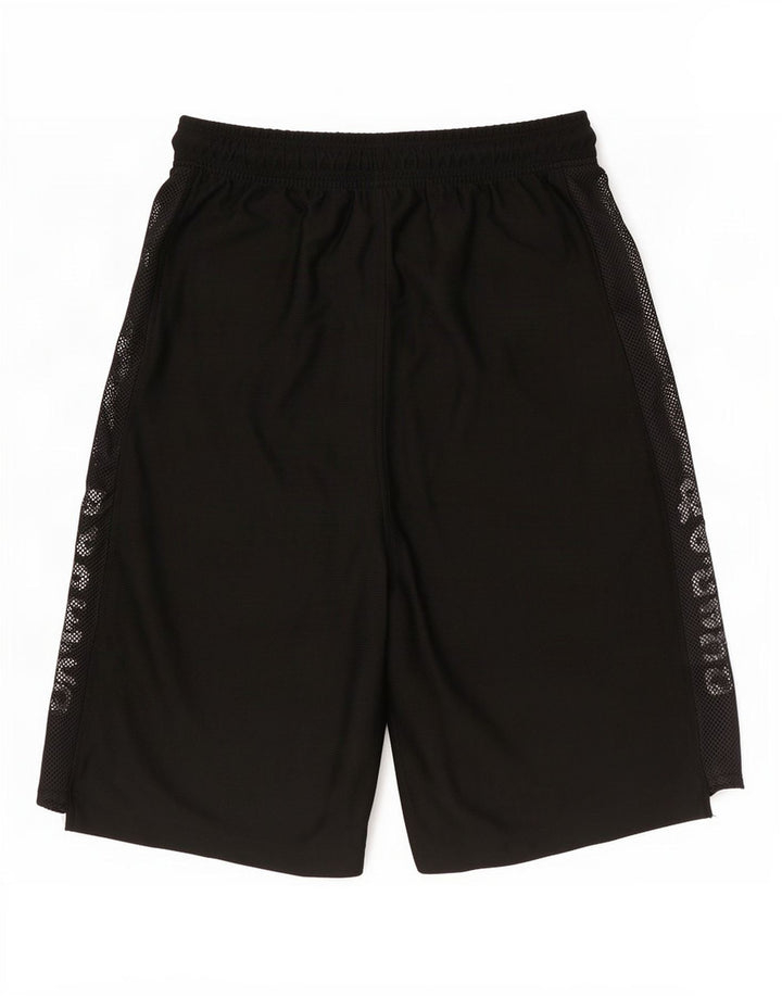 Zara Boys Graphic Sport Shorts 13-14 Years Black Polyester