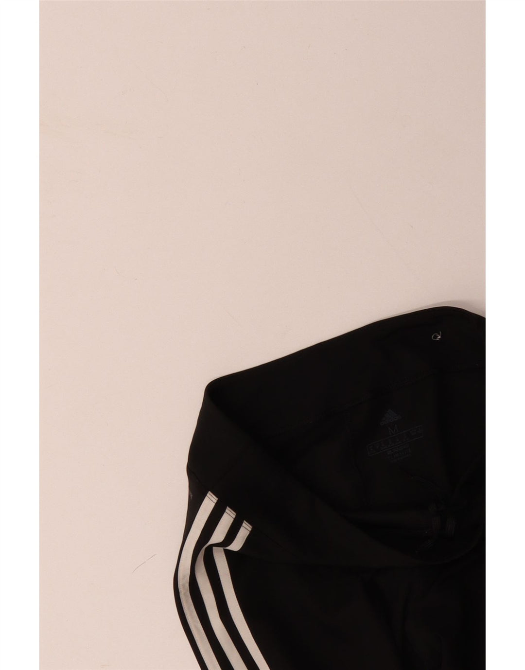 ADIDAS Womens Climalite Leggings UK 12/14 Medium  Black Polyester