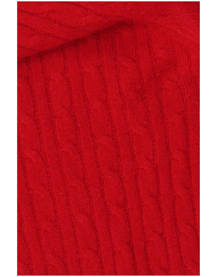 GUTTERIDGE Mens Crew Neck Jumper Sweater 2XL Red