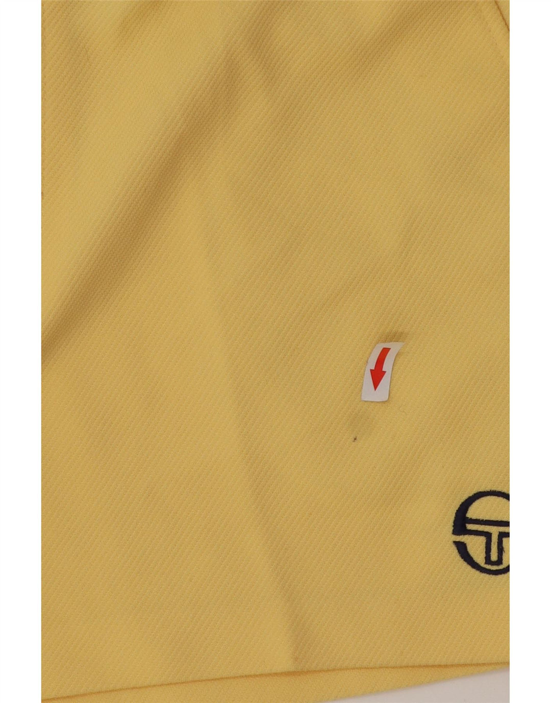 Sergio Tacchini Mens Chino Shorts IT 50 Large W34 Yellow Polyester