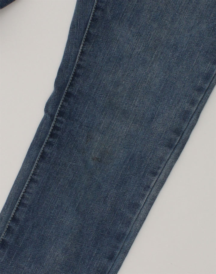 LEVI'S Girls 711 Distressed Skinny Jeans 11-12 Years W25 L26 Blue Cotton | Vintage Levi's | Thrift | Second-Hand Levi's | Used Clothing | Messina Hembry 