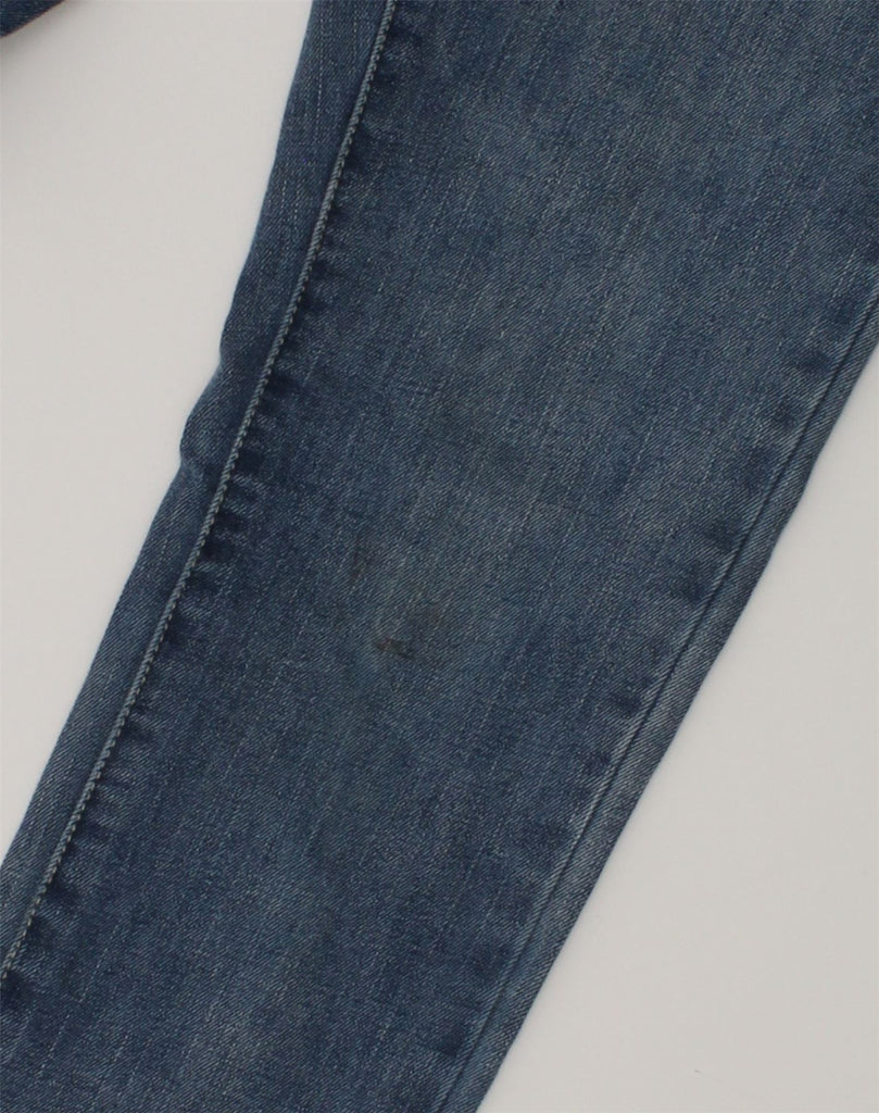 LEVI'S Girls 711 Distressed Skinny Jeans 11-12 Years W25 L26 Blue Cotton | Vintage Levi's | Thrift | Second-Hand Levi's | Used Clothing | Messina Hembry 