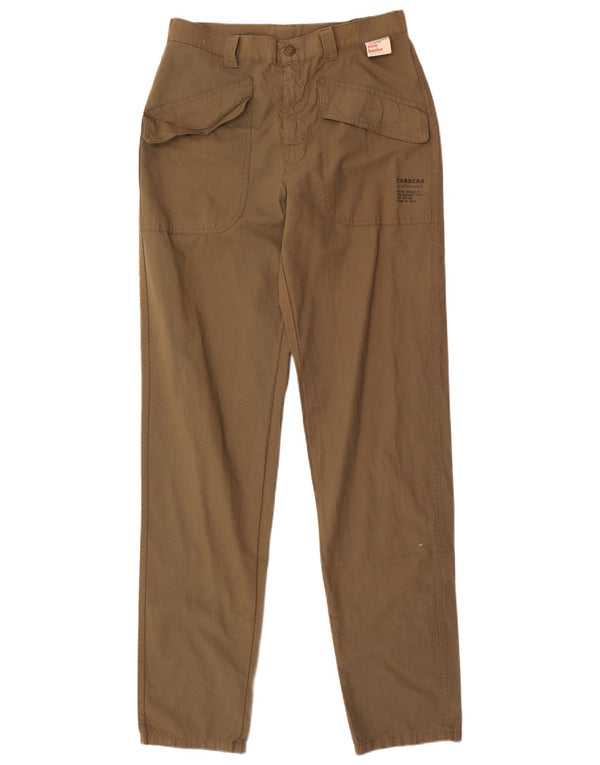 Carrera Womens 758 High Waist Casual Trousers IT 46 Large W30 L35 Khaki