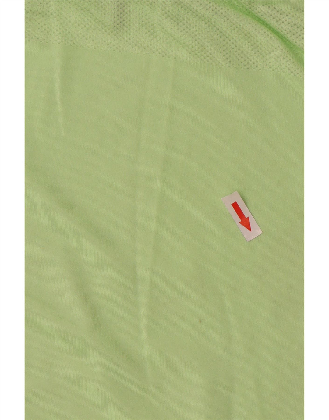 Adidas Mens T-Shirt Top Medium Green Polyester