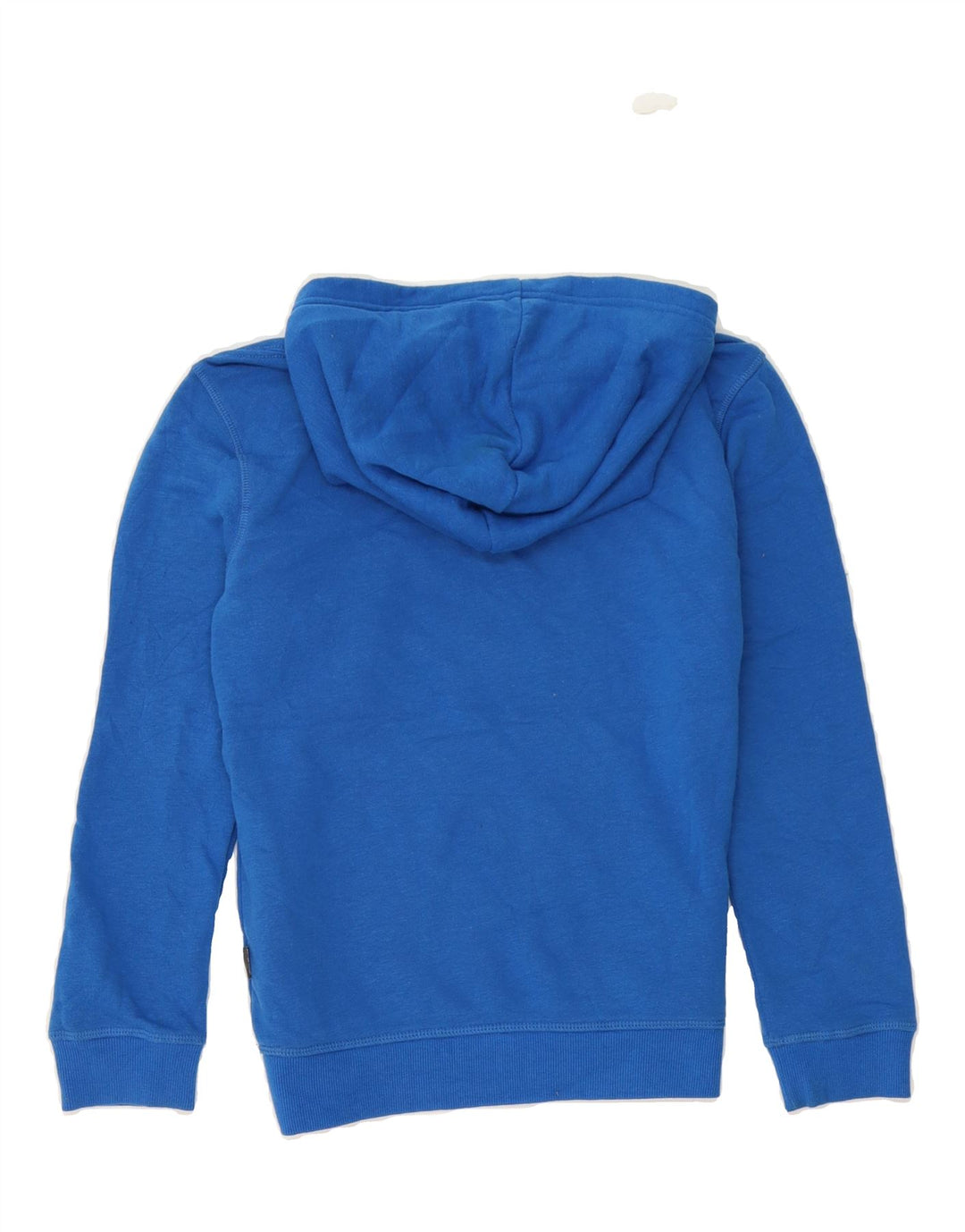 EDDIE BAUER Boys Graphic Hoodie Jumper 10-11 Years Medium Blue Striped Vintage Eddie Bauer and Second-Hand Eddie Bauer from Messina Hembry 