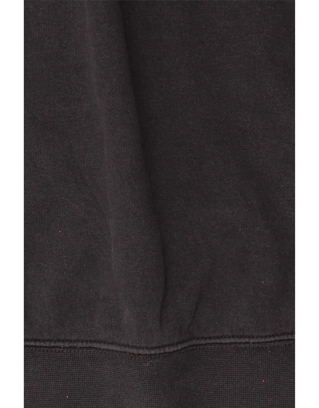 Nike Womens 1/4 Zip Oversized Sweatshirt Jumper UK 10 Small Black Cotton