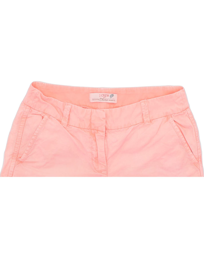 J. CREW Womens Brooklyn Chino Shorts W28 Medium Pink Cotton | Vintage | Thrift | Second-Hand | Used Clothing | Messina Hembry 