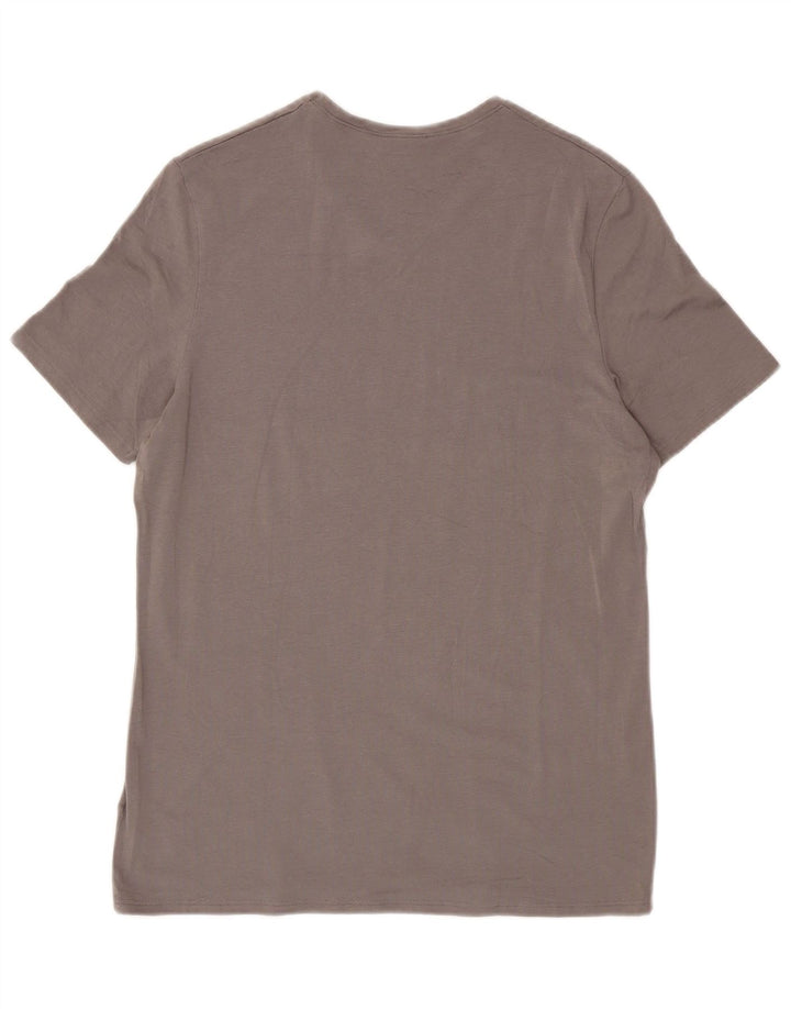 FILA Mens T-Shirt Top Medium Grey Cotton
