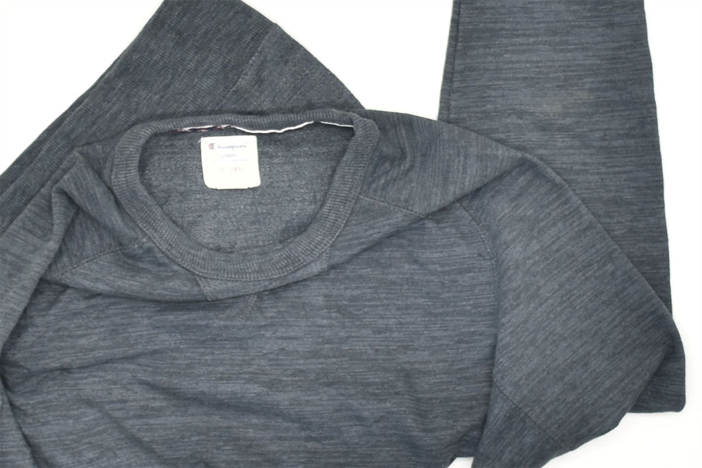 CHAMPION Mens Sweatshirt Jumper Small Grey Cotton | Vintage | Thrift | Second-Hand | Used Clothing | Messina Hembry 