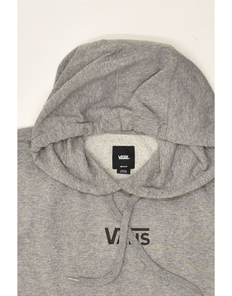 VANS Mens Hoodie Jumper Medium Grey Cotton | Vintage Vans | Thrift | Second-Hand Vans | Used Clothing | Messina Hembry 