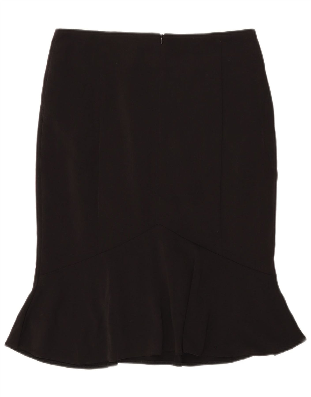 Marks & Spencer Womens Trumpet Skirt UK 10 Small W29 Black Polyester