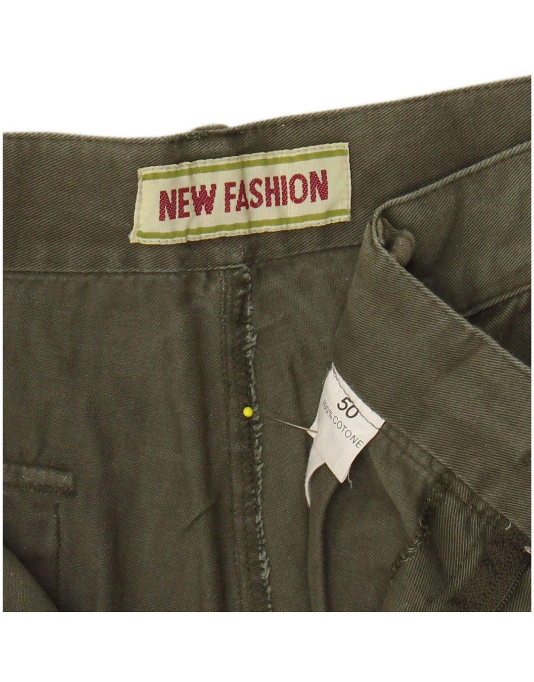 VINTAGE Womens Pegged Chino Shorts W28 Medium Khaki Cotton