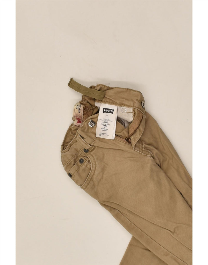 LEVI'S Boys 514 Straight Casual Trousers 2-3 Years W16 L16  Brown Cotton | Vintage Levi's | Thrift | Second-Hand Levi's | Used Clothing | Messina Hembry 