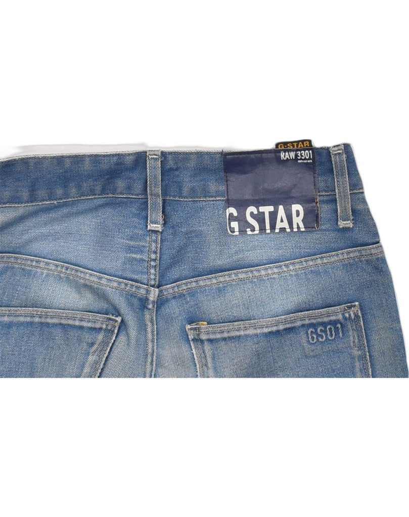 G-STAR Mens Straight Jeans W31 L32 Blue Polyester | Vintage | Thrift | Second-Hand | Used Clothing | Messina Hembry 