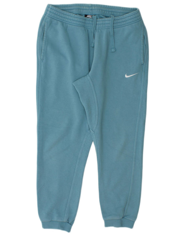 Nike Mens Crop Tracksuit Trousers Joggers Large  Blue Cotton