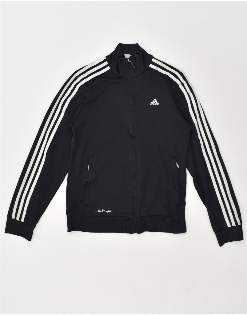 ADIDAS Mens Tracksuit Top Jacket UK 32/34 XS Black Polyester | Vintage Adidas | Thrift | Second-Hand Adidas | Used Clothing | Messina Hembry 