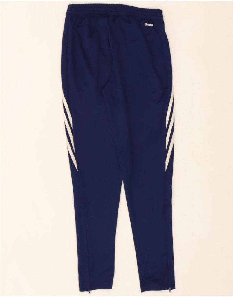 ADIDAS Mens Climalite Tracksuit Trousers Small  Navy Blue Polyester Vintage Adidas and Second-Hand Adidas from Messina Hembry 