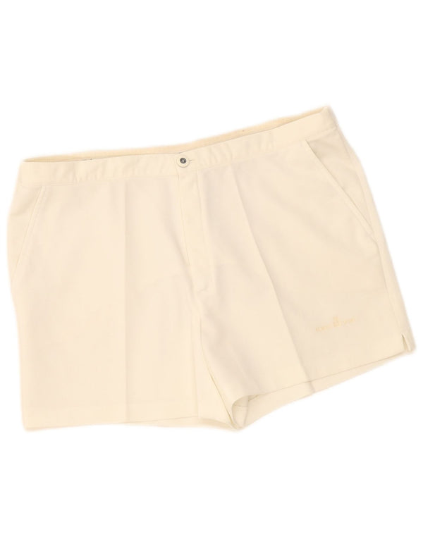 Cerruti 1881 Mens Chino Shorts IT 54 2XL W36 Off White