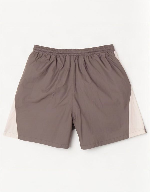 Lotto Mens Sport Shorts UK 42/44 XL Grey Colourblock Polyester