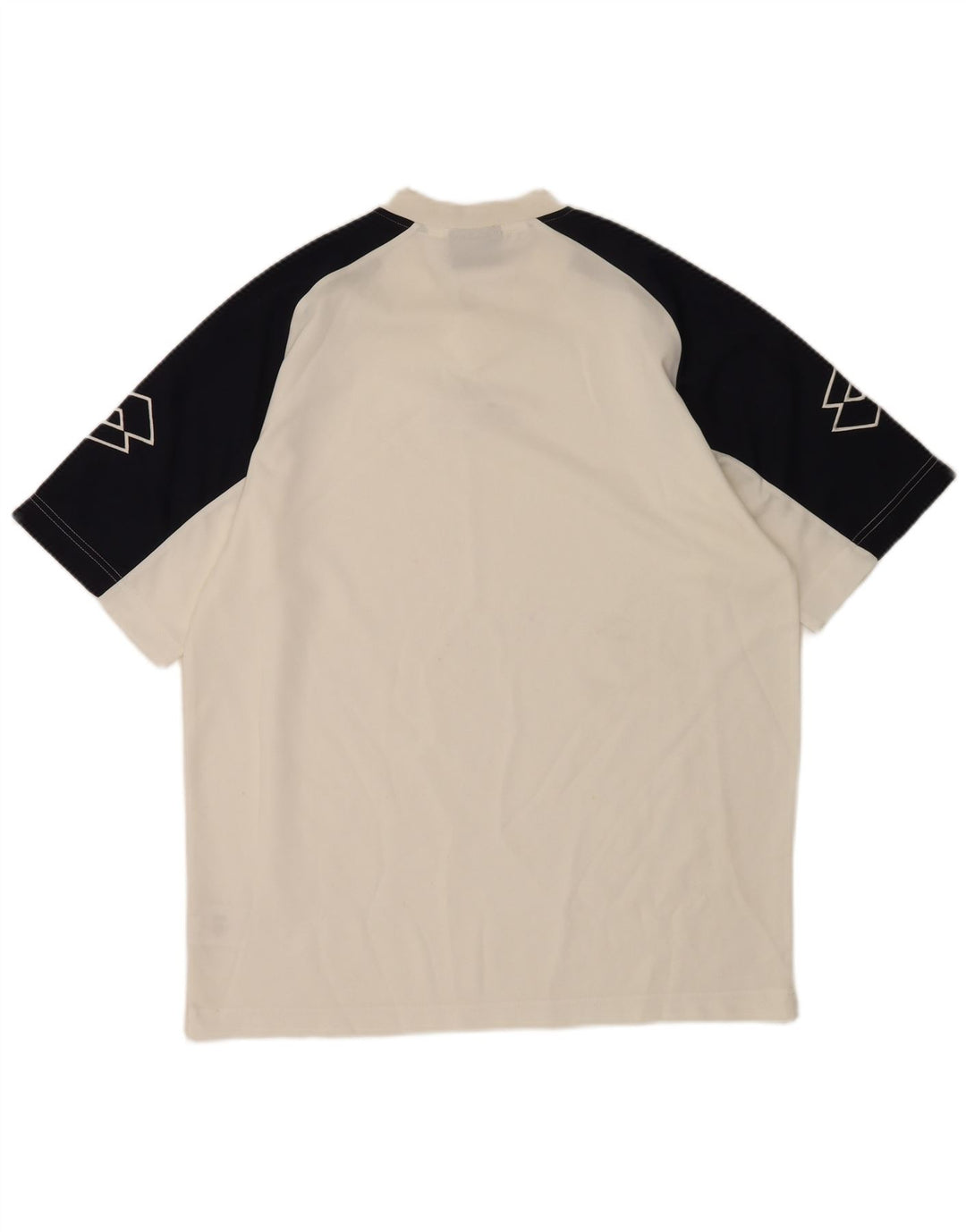 Lotto Mens Graphic T-Shirt Top XL White Colourblock Polyester