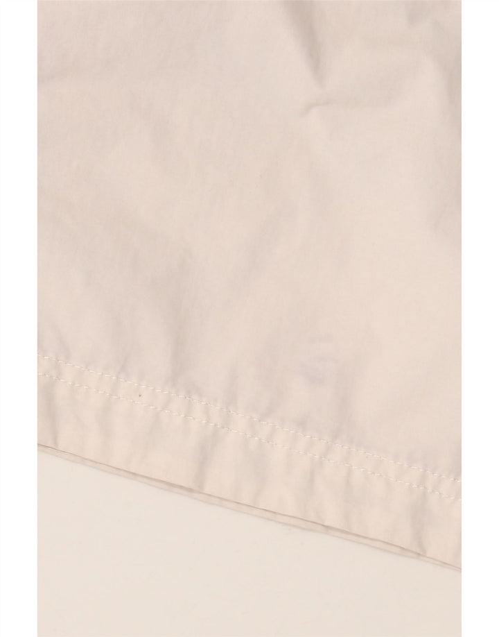 TOMMY HILFIGER Mens Graphic Swimming Shorts Large Off White Colourblock