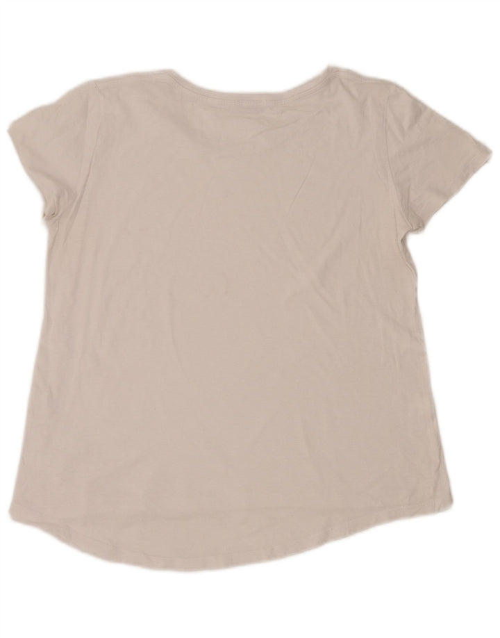 Zara Womens T-Shirt Top UK 14 Medium White