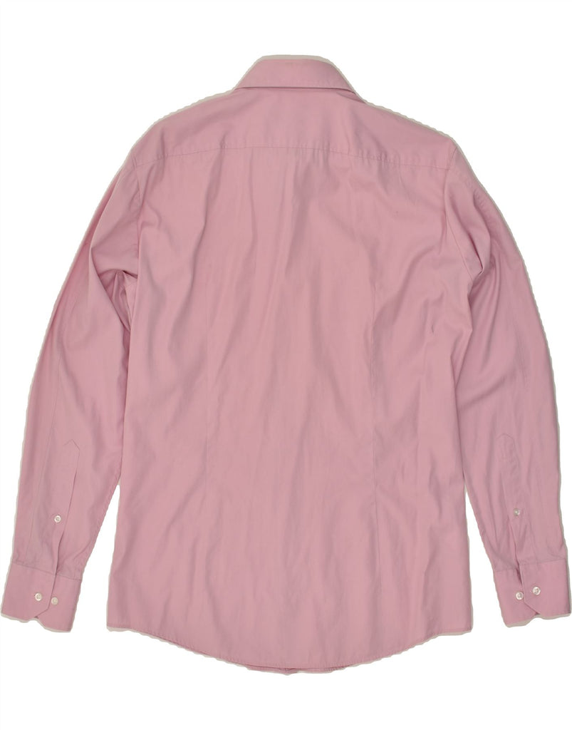 HUGO BOSS Mens Shirt Small Pink | Vintage Hugo Boss | Thrift | Second-Hand Hugo Boss | Used Clothing | Messina Hembry 