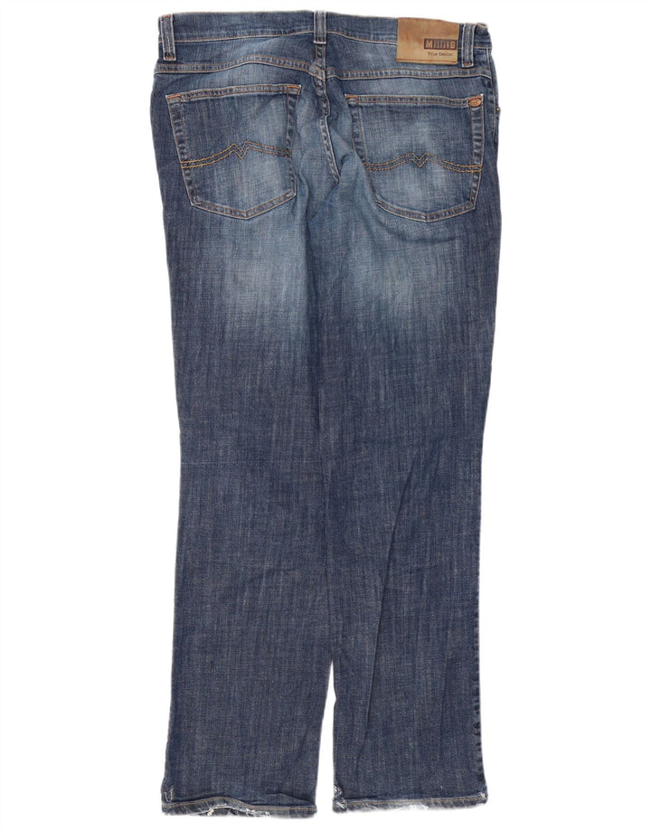 MUSTANG Mens Tramper Slim Jeans W36 L32 Navy Blue
