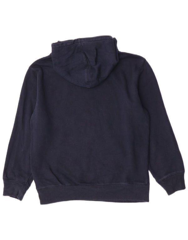 Gap Boys Graphic Hoodie Jumper 13-14 Years 2XL Navy Blue Cotton