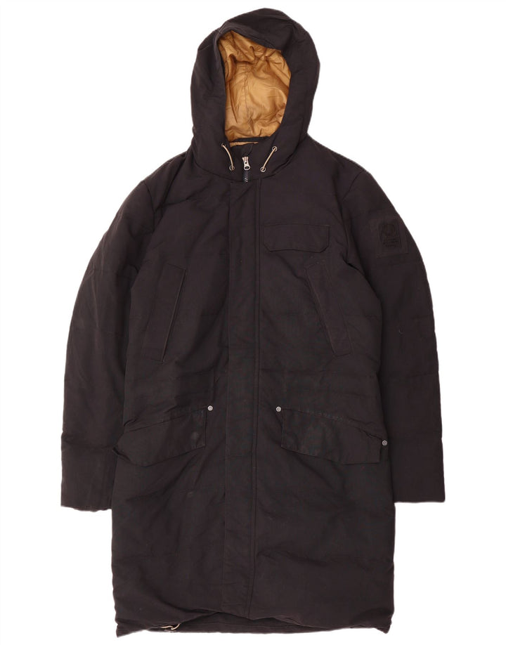 Murphy & Nye Mens Sailmakers Hooded Padded Coat UK 36 Small Black