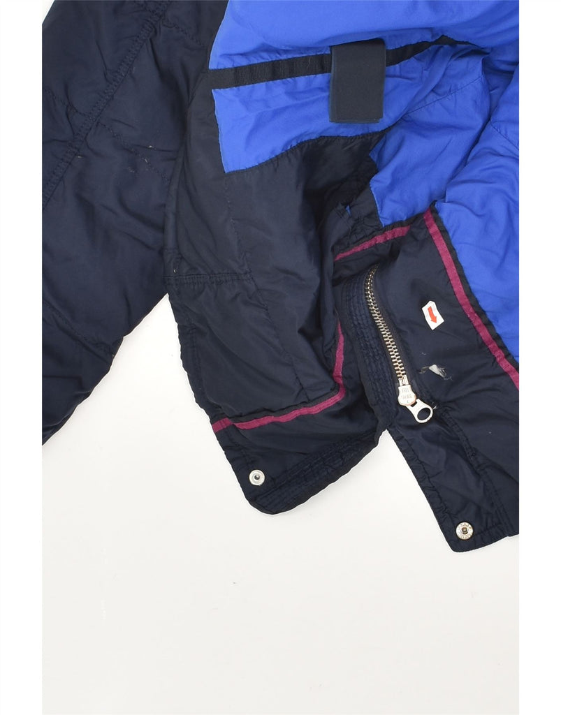 TOMMY HILFIGER Womens Padded Coat UK 14 Large Navy Blue | Vintage Tommy Hilfiger | Thrift | Second-Hand Tommy Hilfiger | Used Clothing | Messina Hembry 