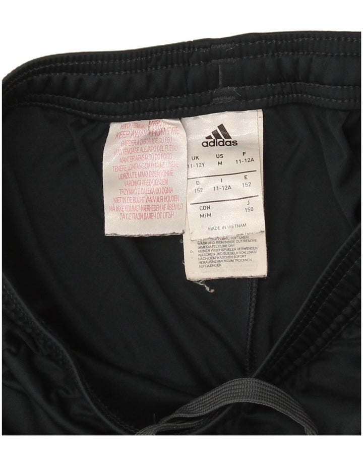 Adidas Boys Real Madrid Sport Shorts 11-12 Years  Black Polyester