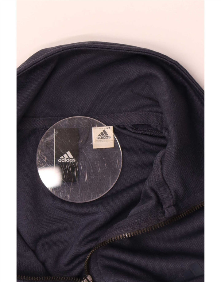 Adidas Mens Tracksuit Top Jacket Small Navy Blue