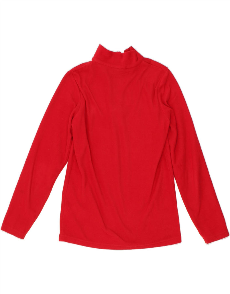 MOUNTAIN WAREHOUSE Boys 1/4 Zip Fleece Jumper 12-13 Years Red Polyester | Vintage Mountain Warehouse | Thrift | Second-Hand Mountain Warehouse | Used Clothing | Messina Hembry 