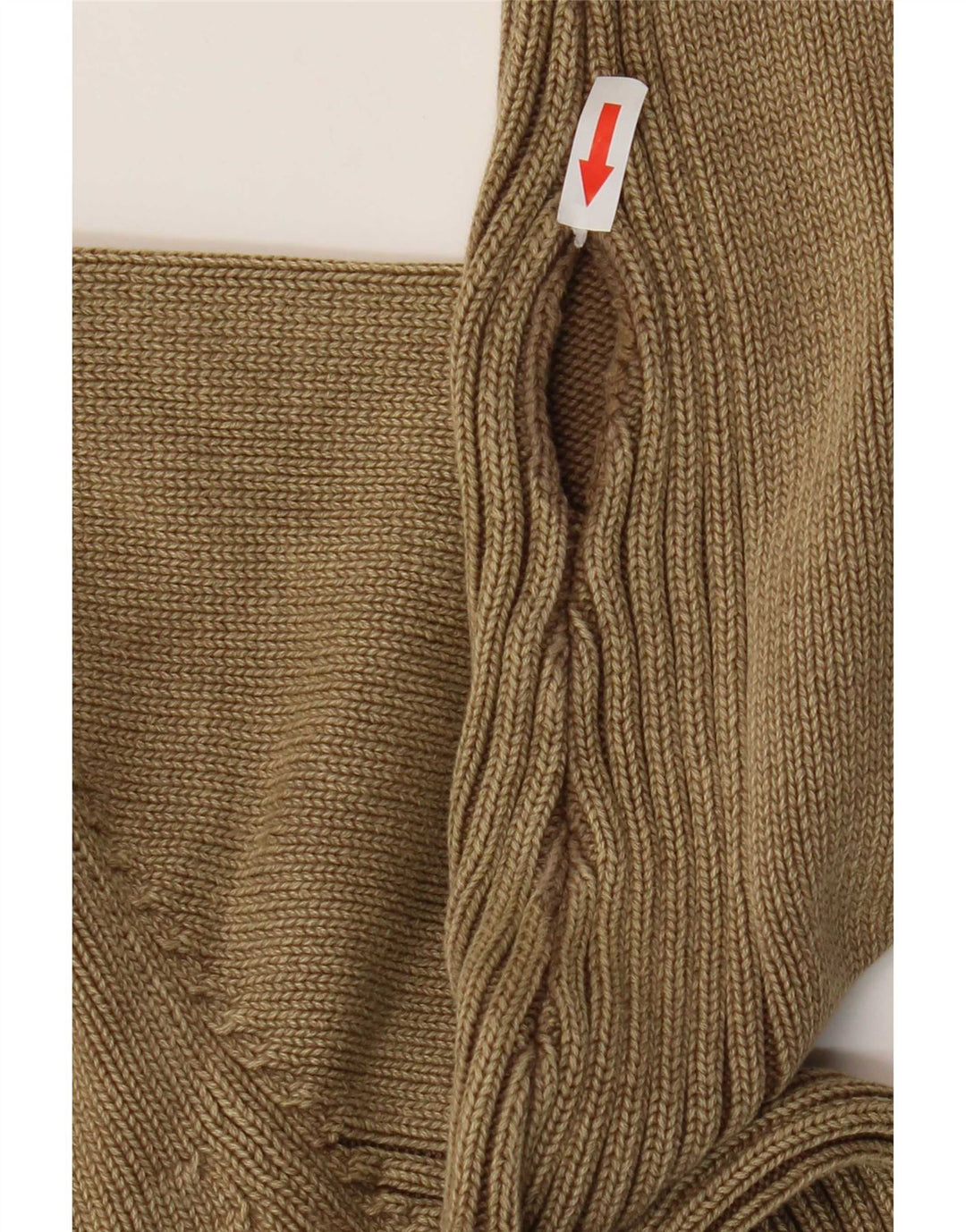 Camp David Mens Graphic Zip Neck Jumper Sweater 2XL Brown Cotton