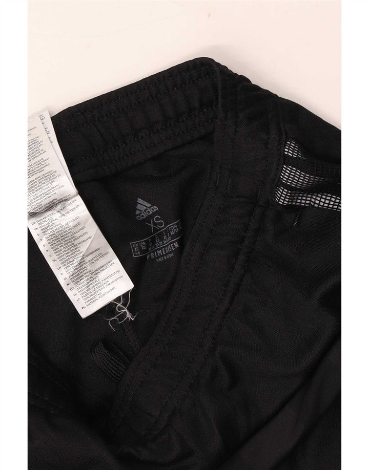 Adidas Womens Tracksuit Trousers UK 4/6 XS Black Polyester