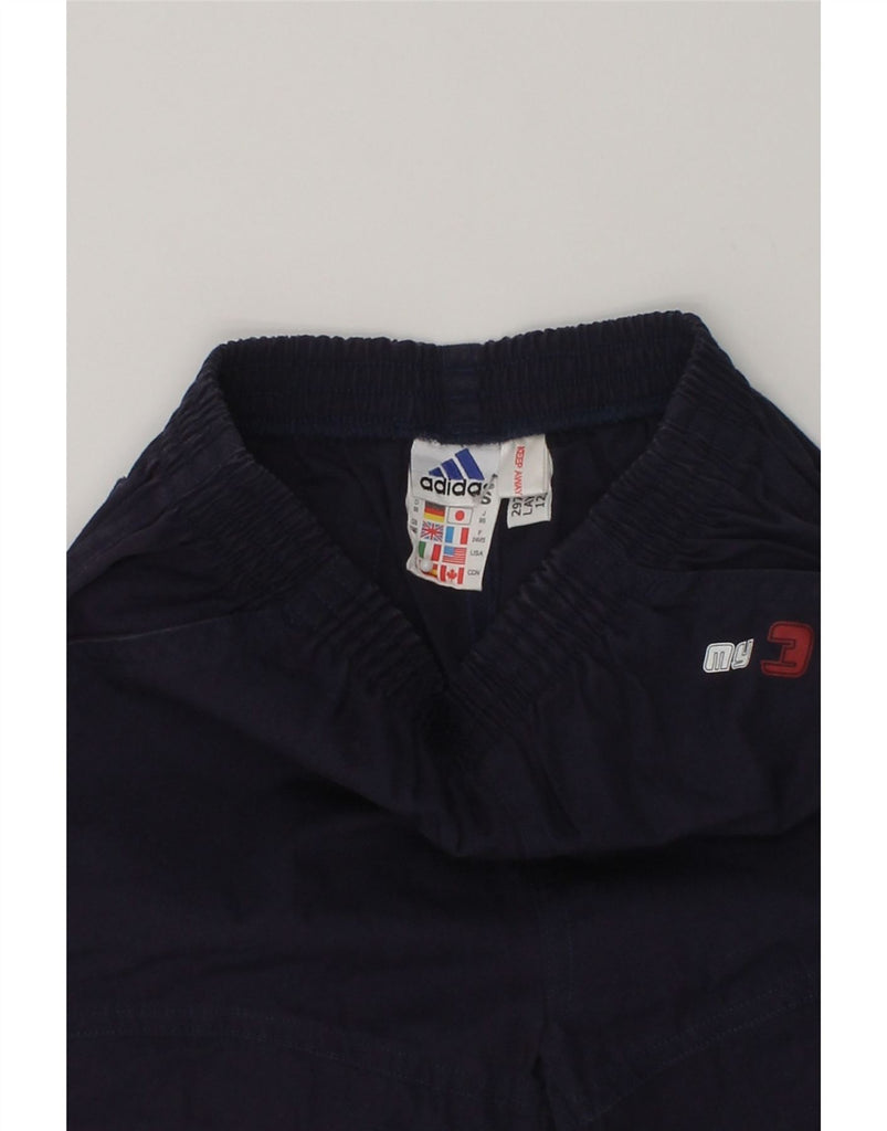 ADIDAS Baby Boys Casual Trousers 12-18 Months Navy Blue Cotton | Vintage Adidas | Thrift | Second-Hand Adidas | Used Clothing | Messina Hembry 