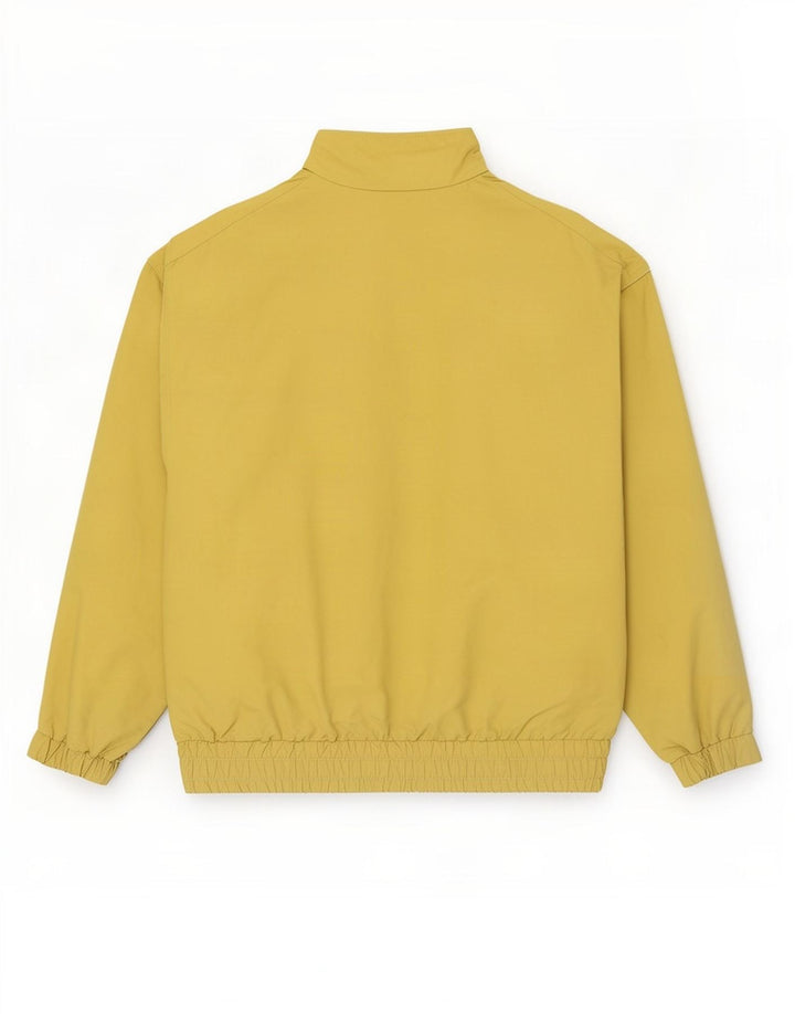MARILENA Mens Tracksuit Top Jacket Medium Yellow Polyamide