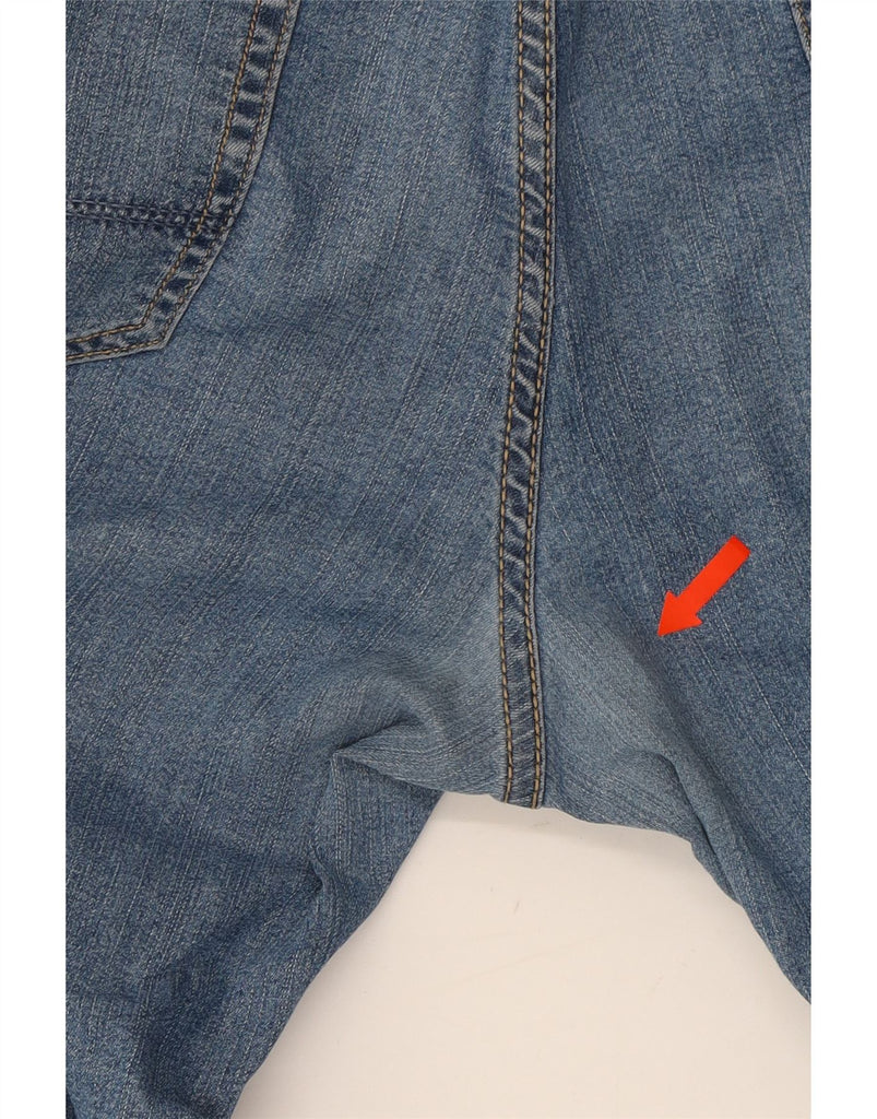 TRUSSARDI Mens Straight Jeans W40 L27 Blue Cotton Vintage Trussardi and Second-Hand Trussardi from Messina Hembry 